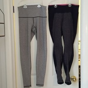 Pair of lululemon wunder unders size 8